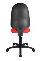 Topstar Bürostuhl Syncro Pro 5, S500 G21 Stoff rot, Gestell schwarz