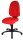 Topstar Bürostuhl Syncro Pro 5, S500 G21 Stoff rot, Gestell schwarz