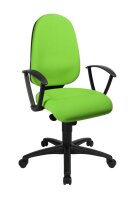 Topstar Bürostuhl Syncro Pro 5, S500 G05 Stoff grün, Gestell schwarz