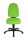 Topstar Bürostuhl Syncro Pro 5, S500 G05 Stoff grün, Gestell schwarz