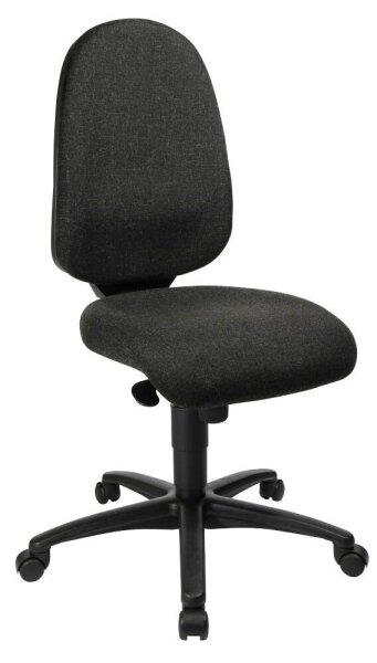 Topstar Bürostuhl Syncro Pro 5, S500 G22 Stoff anthrazit, Gestell schwarz