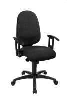 Topstar Bürostuhl Syncro Pro 5, S500 G22 Stoff anthrazit, Gestell schwarz