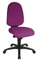 Topstar Bürostuhl Syncro Pro 5, S500 G03 Stoff lila, Gestell schwarz