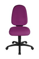 Topstar Bürostuhl Syncro Pro 5, S500 G03 Stoff lila, Gestell schwarz