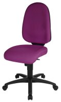 Topstar Bürostuhl Syncro Pro 5, S500 G03 Stoff lila, Gestell schwarz