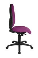 Topstar Bürostuhl Syncro Pro 5, S500 G03 Stoff lila, Gestell schwarz