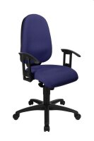Topstar Bürostuhl Syncro Pro 5, S500 G03 Stoff lila, Gestell schwarz