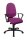 Topstar Bürostuhl Syncro Pro 5, S500 G03 Stoff lila, Gestell schwarz