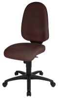 Topstar Bürostuhl Syncro Pro 5, S500 G08 Stoff braun, Gestell schwarz