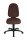 Topstar Bürostuhl Syncro Pro 5, S500 G08 Stoff braun, Gestell schwarz