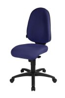 Topstar Bürostuhl Syncro Pro 5, S500 G26S Stoff blau, Gestell schwarz