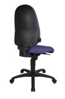 Topstar Bürostuhl Syncro Pro 5, S500 G26S Stoff blau, Gestell schwarz