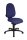 Topstar Bürostuhl Syncro Pro 5, S500 G26S Stoff blau, Gestell schwarz