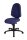 Topstar Bürostuhl Syncro Pro 5, S500 G26S Stoff blau, Gestell schwarz