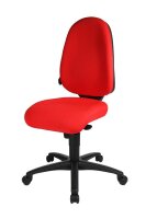 Topstar Bürostuhl Syncro Pro 5, S500 G21S Stoff rot, Gestell schwarz