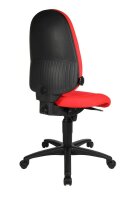 Topstar Bürostuhl Syncro Pro 5, S500 G21S Stoff rot, Gestell schwarz