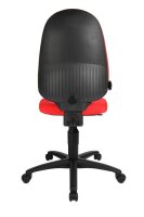 Topstar Bürostuhl Syncro Pro 5, S500 G21S Stoff rot, Gestell schwarz