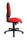 Topstar Bürostuhl Syncro Pro 5, S500 G21S Stoff rot, Gestell schwarz