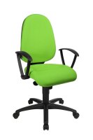 Topstar Bürostuhl Syncro Pro 5, S500 G05S Stoff grün, Gestell schwarz