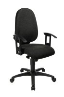 Topstar Bürostuhl Syncro Pro 5, S500 G22S Stoff anthrazit, Gestell schwarz