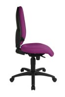 Topstar Bürostuhl Syncro Pro 5, S500 G03S Stoff lila, Gestell schwarz