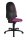 Topstar Bürostuhl Syncro Pro 5, S500 G03S Stoff lila, Gestell schwarz