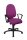Topstar Bürostuhl Syncro Pro 5, S500 G03S Stoff lila, Gestell schwarz