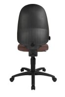 Topstar Bürostuhl Syncro Pro 5, S500 G08S Stoff braun, Gestell schwarz