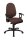 Topstar Bürostuhl Syncro Pro 5, S500 G08S Stoff braun, Gestell schwarz