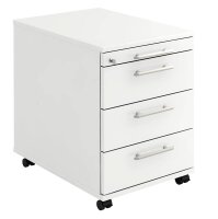 HAMMERBACHER AC30 Rollcontainer weiß 4 Auszüge...