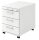 HAMMERBACHER AC30 Rollcontainer weiß 4 Auszüge 42,8 x 58,0 x 59,0 cm