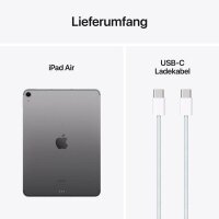 Apple iPad Air 5G (M2) (2024) 27,9 cm (11,0 Zoll) 1 TB spacegrau