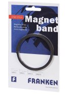 FRANKEN Magnetband schwarz 0,5 cm x 1,0 m, 1 St.