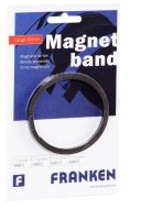 FRANKEN Magnetband schwarz 0,5 cm x 1,0 m, 1 St.