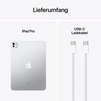 Apple iPad Pro (M4) (2024) Wi-Fi 33,0 cm (13,0 Zoll) 2 TB silber