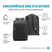 HP Laptop-Rucksack Professional Kunststoff schwarz bis 44,0 cm (17,3 Zoll)