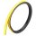 FRANKEN Magnetband gelb 1,0 cm x 1,0 m, 1 St.