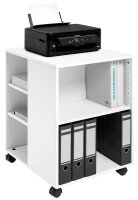 DURABLE Bürowagen weiß 3 Ebenen 52,8 x 59,2 x...