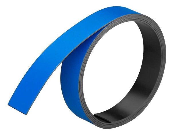 FRANKEN Magnetband blau 1,5 cm x 1,0 m, 1 St.
