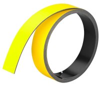 FRANKEN Magnetband gelb 1,5 cm x 1,0 m, 1 St.