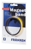 FRANKEN Magnetband gelb 1,5 cm x 1,0 m, 1 St.