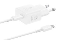 SAMSUNG EP-T2510X Ladekabel mit Adapter weiß, 25...