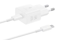 SAMSUNG EP-T2510X Ladekabel mit Adapter weiß, 25 Watt / VA