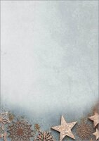 SIGEL Weihnachtsbriefpapier Glamorous Christmas Motiv DIN A4 90 g/qm 100 Blatt