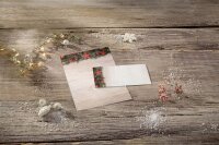 SIGEL Weihnachtsbriefpapier Chalet Style Motiv DIN A4 90 g/qm 100 Blatt
