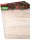 SIGEL Weihnachtsbriefpapier Chalet Style Motiv DIN A4 90 g/qm 100 Blatt
