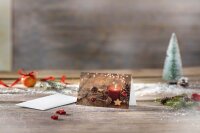 10 SIGEL Weihnachtskarten Red Christmas Candle DIN A6