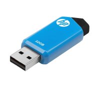 HP USB-Stick v150w blau, schwarz 32 GB, 1 St.
