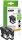 KMP B60D schwarz Druckerpatronen kompatibel zu brother LC-123BK, 2er-Set
