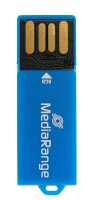 MediaRange USB-Stick PAPER-CLIP blau 8 GB, 1 St.